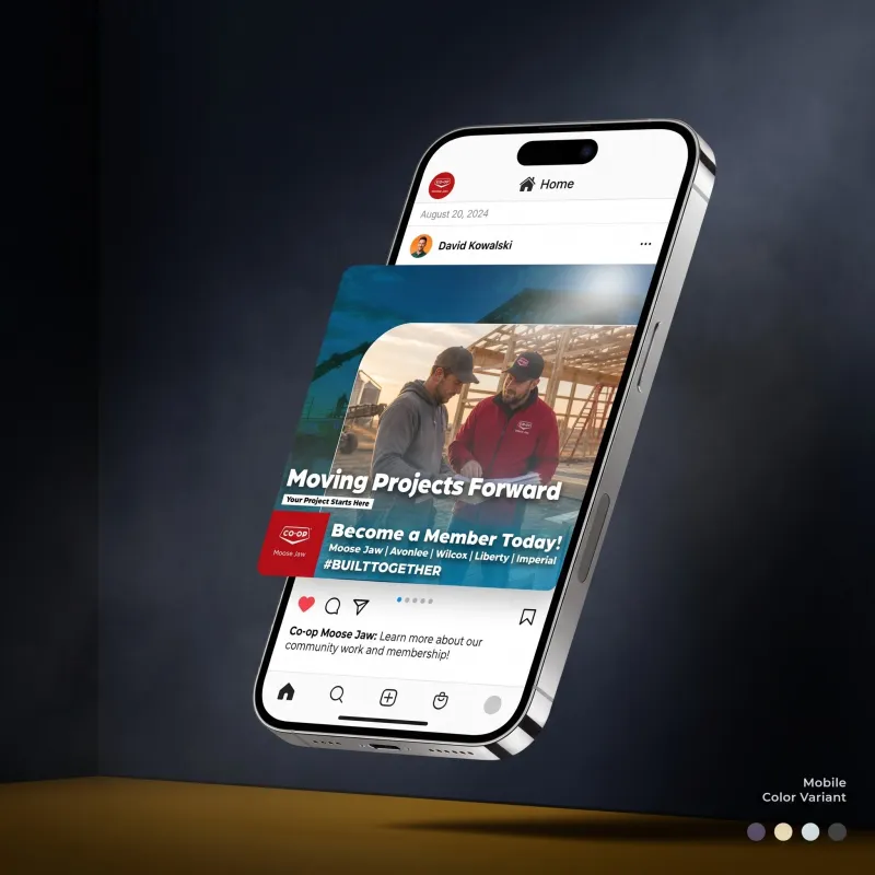 Membership social post