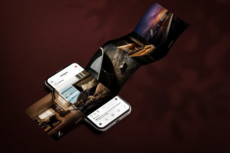 Instagram carousel mockup