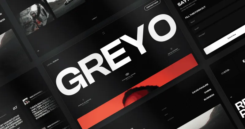 Agency website design