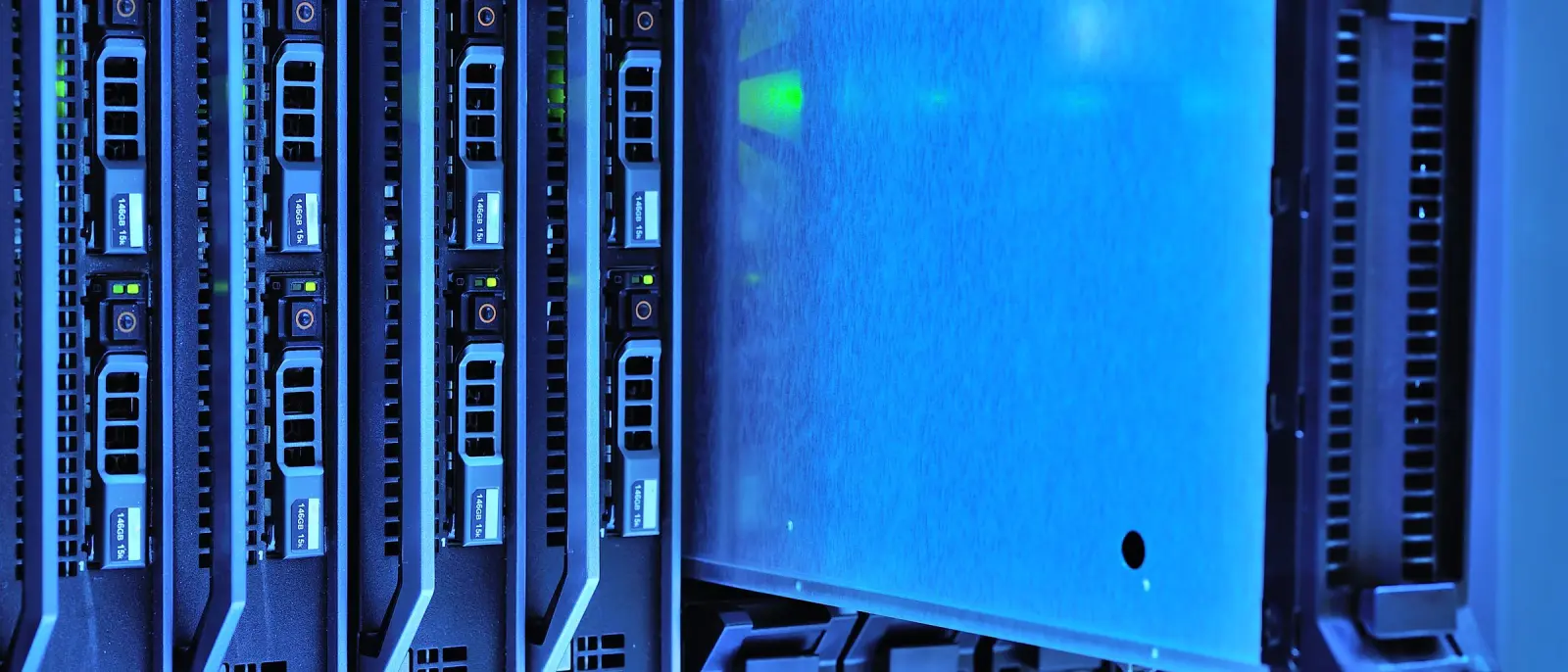 Servers in a data centre